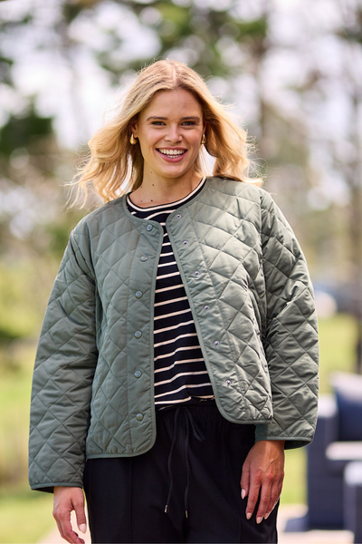 AS Colour Wo's Quilted Jacket Cypress | Shine On NZ