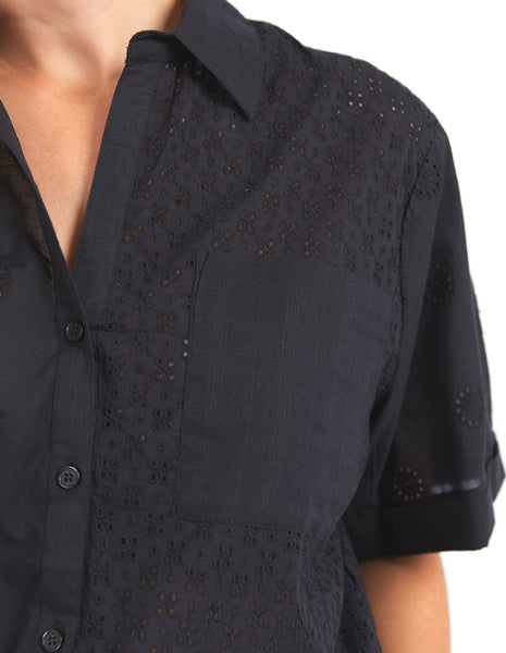 Sage The Label - Clementine Crush Cutout Back Shirt