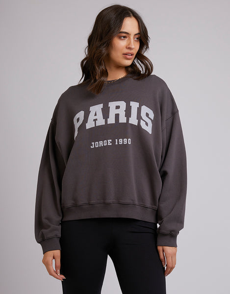 Jorge Paris Crew Washed Black | Shine On NZ