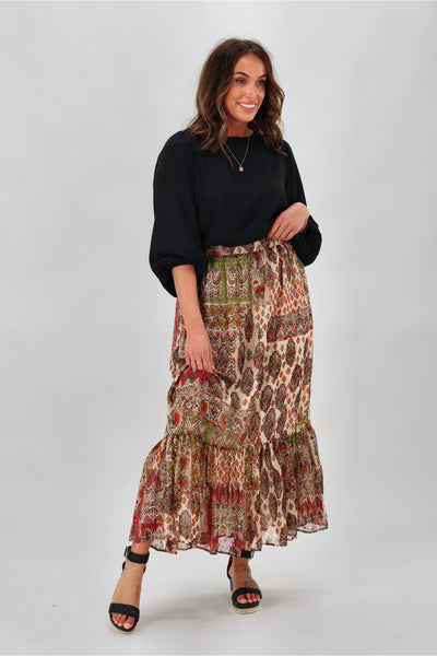 Bohemian skirts outlet nz