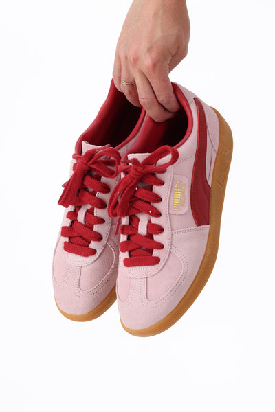 Puma Palermo Rose Mauve Dark Crimson Shine On NZ - Main Image