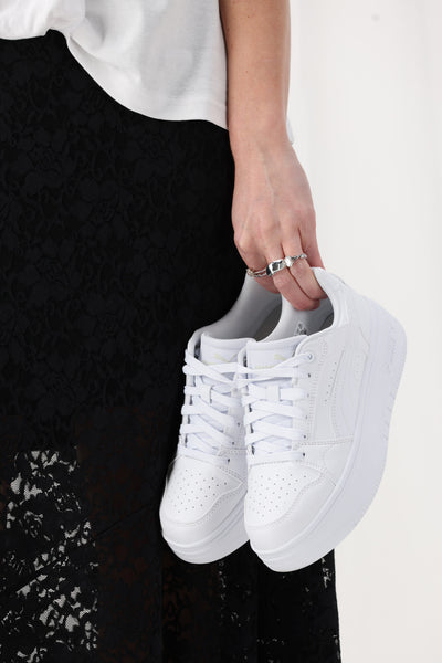 Puma Rebound Femme Low White Vapor Gray Shine On NZ