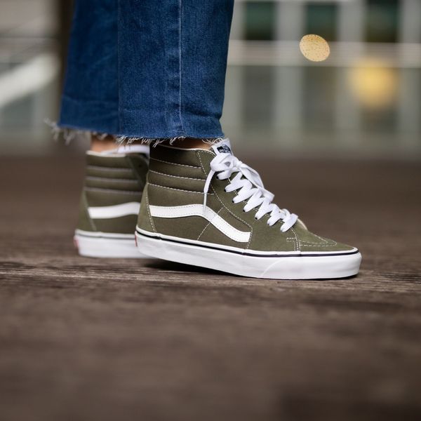 Vans sk8 hi sales grape leaf