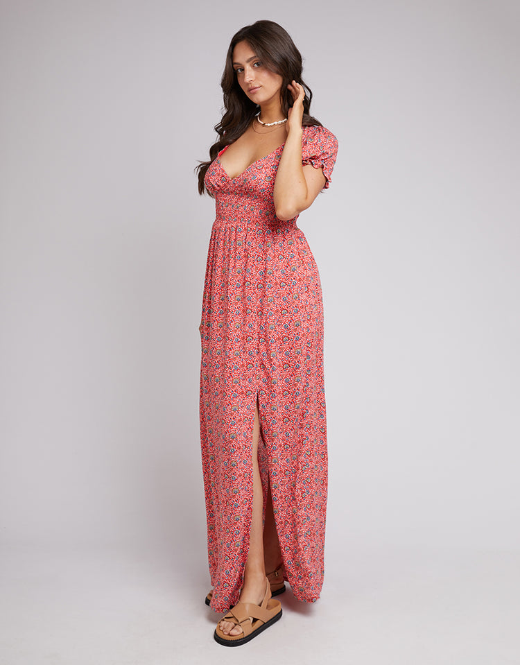 Tamara Red Maxi Dress – Beginning Boutique NZ