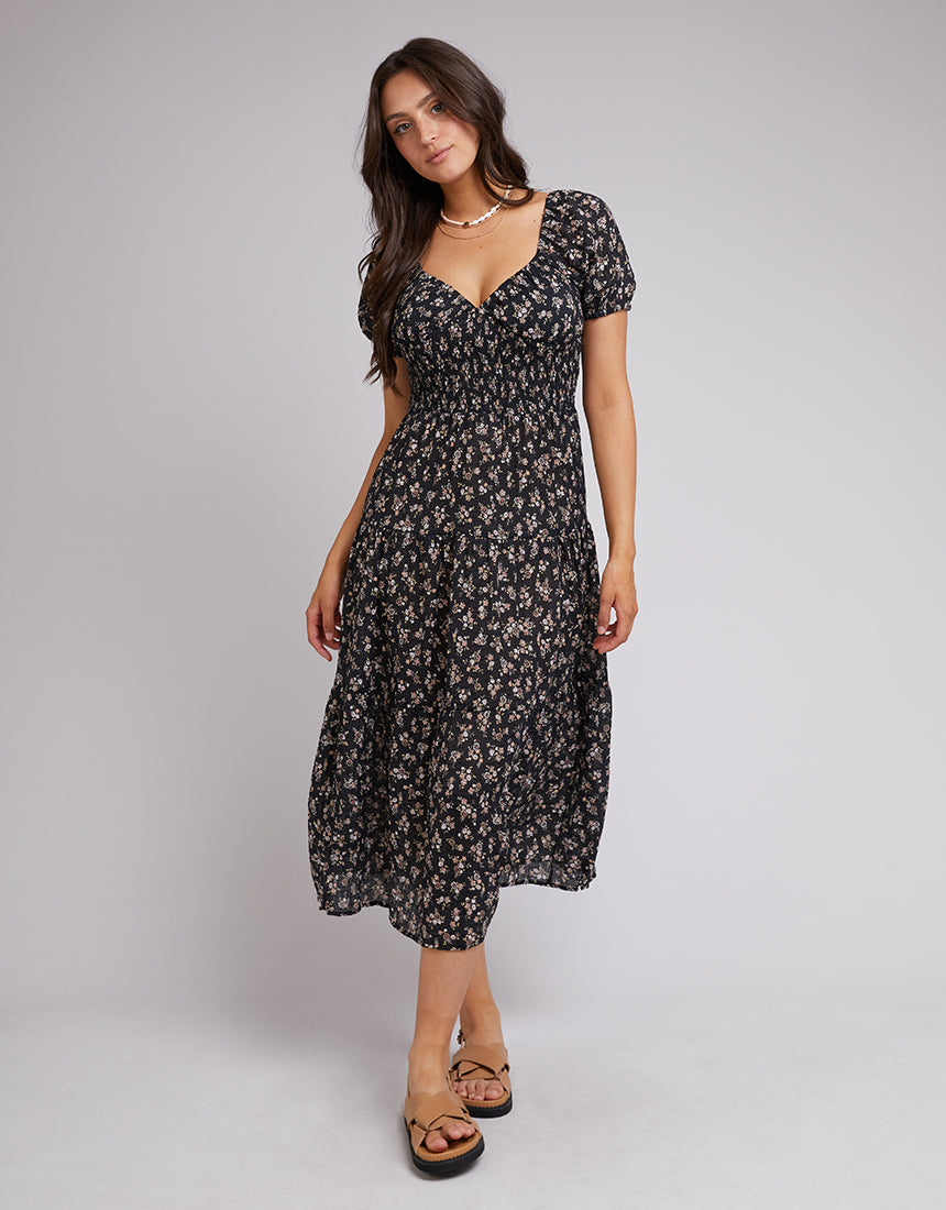 Keke Floral Maxi Dress - House Of Deevas