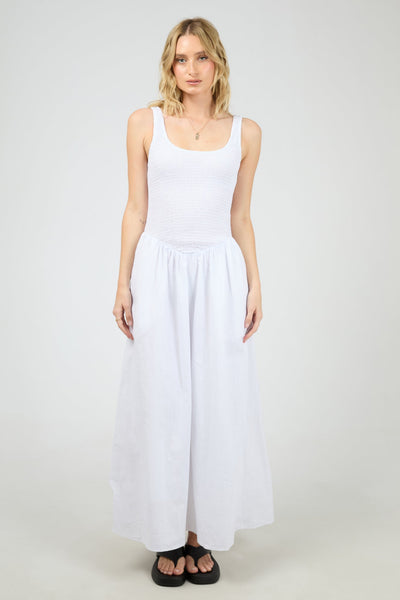 All About Eve Rain Maxi Skirt - White