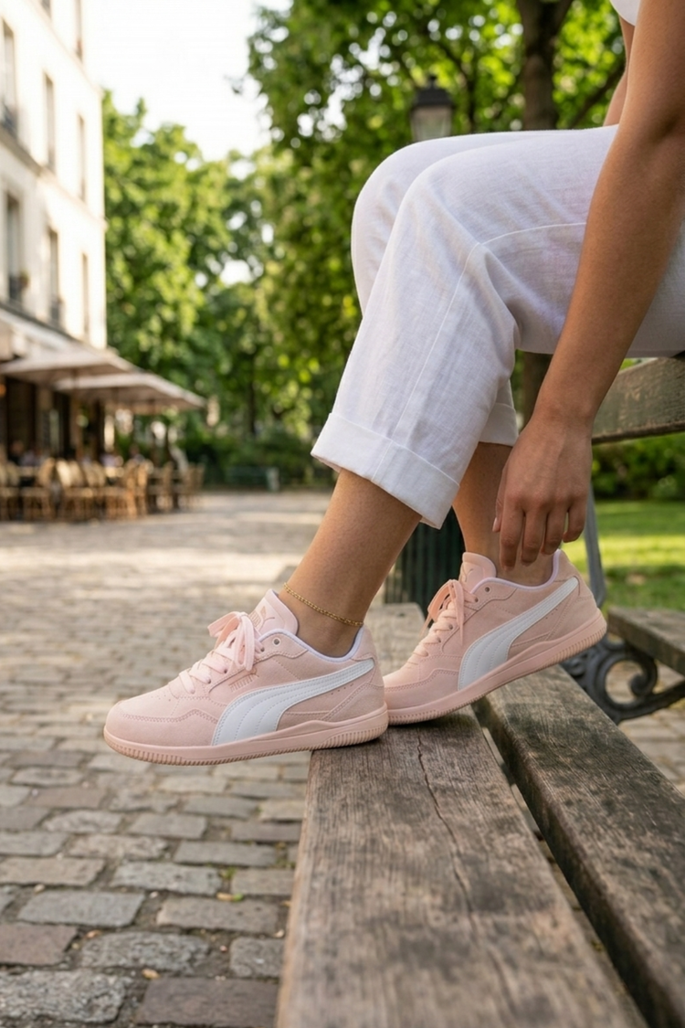 Puma K-Moda SD Jasmine Flower PUMA White Rose Gold Womens | Shine
