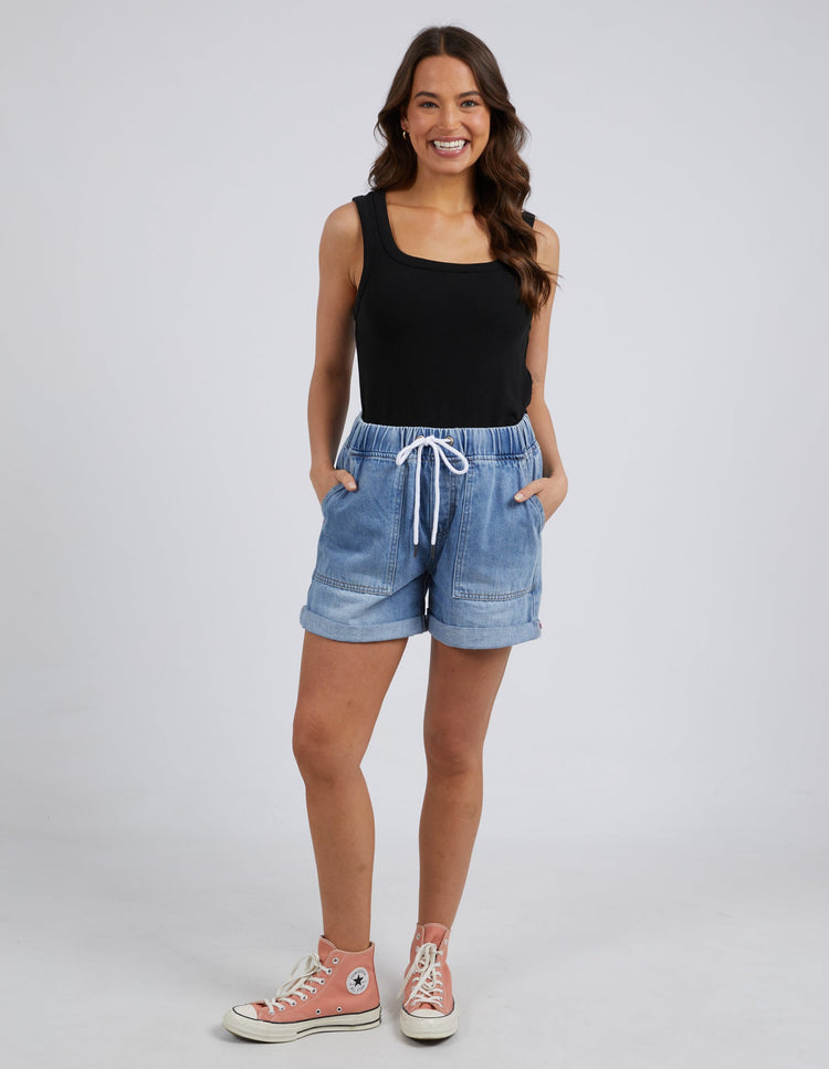 Girls denim deals shorts nz