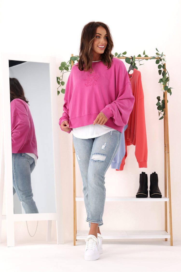 All About Eve Venice Crew Pink | Shine On NZ