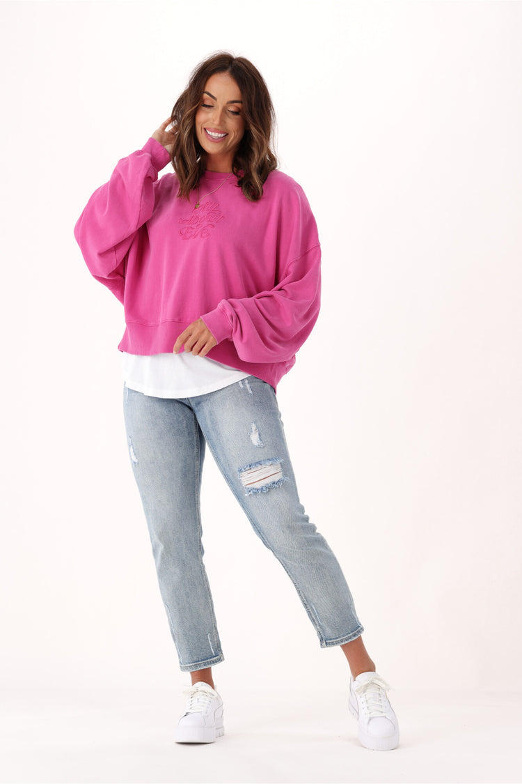 All About Eve Venice Crew Pink | Shine On NZ