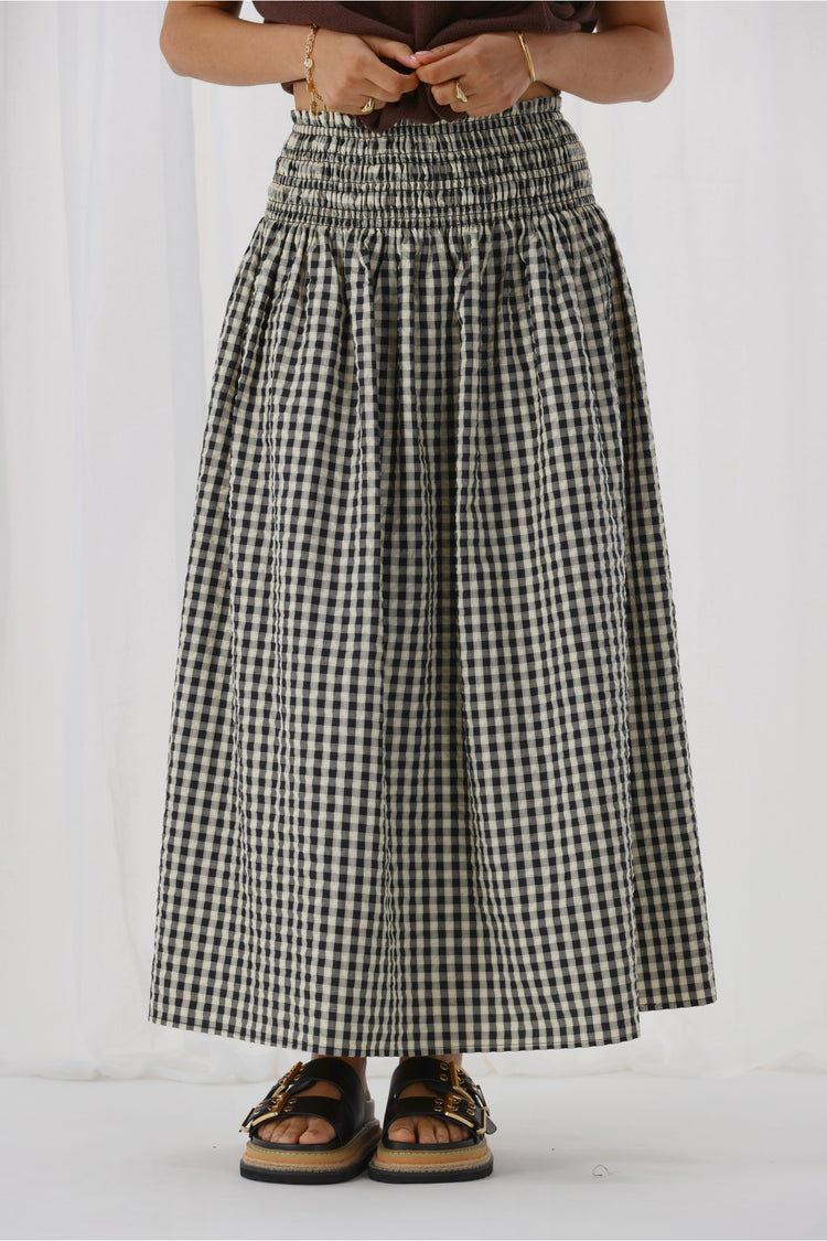 Ayva Chloe Skirt Gingham | Shine On NZ