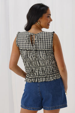 Ayva Chloe Top Gingham | Shine On NZ