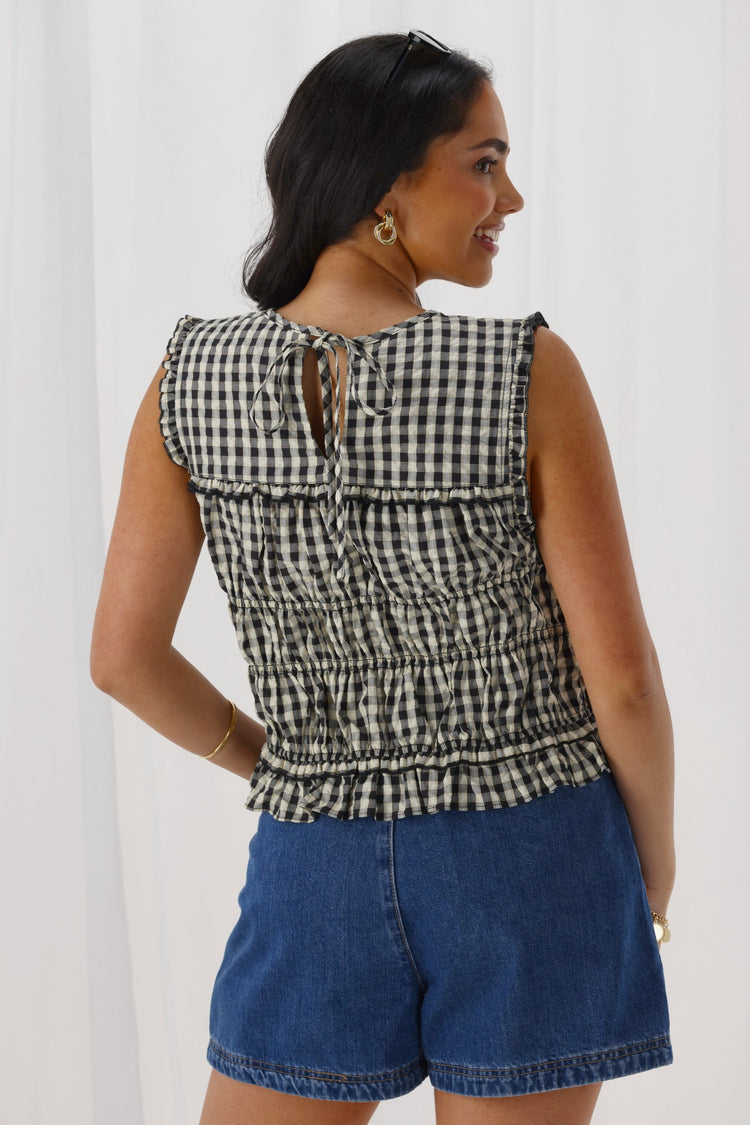 Ayva Chloe Top Gingham | Shine On NZ
