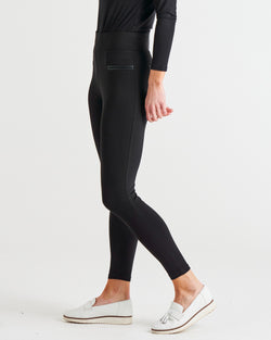 Betty Basics  Black Check Ciao Ponte Leggings – The Cottage Collection