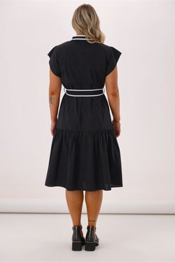 Betty Basics Mari Dress Black | Shine On NZ