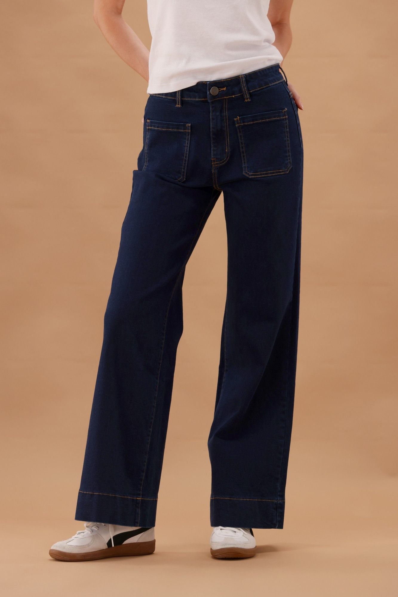 Wakee Lizzy Jean Indigo Blue