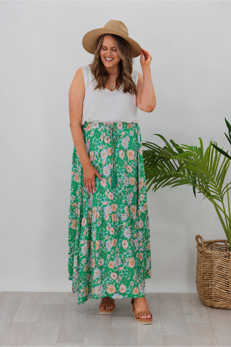 Green top skirt nz