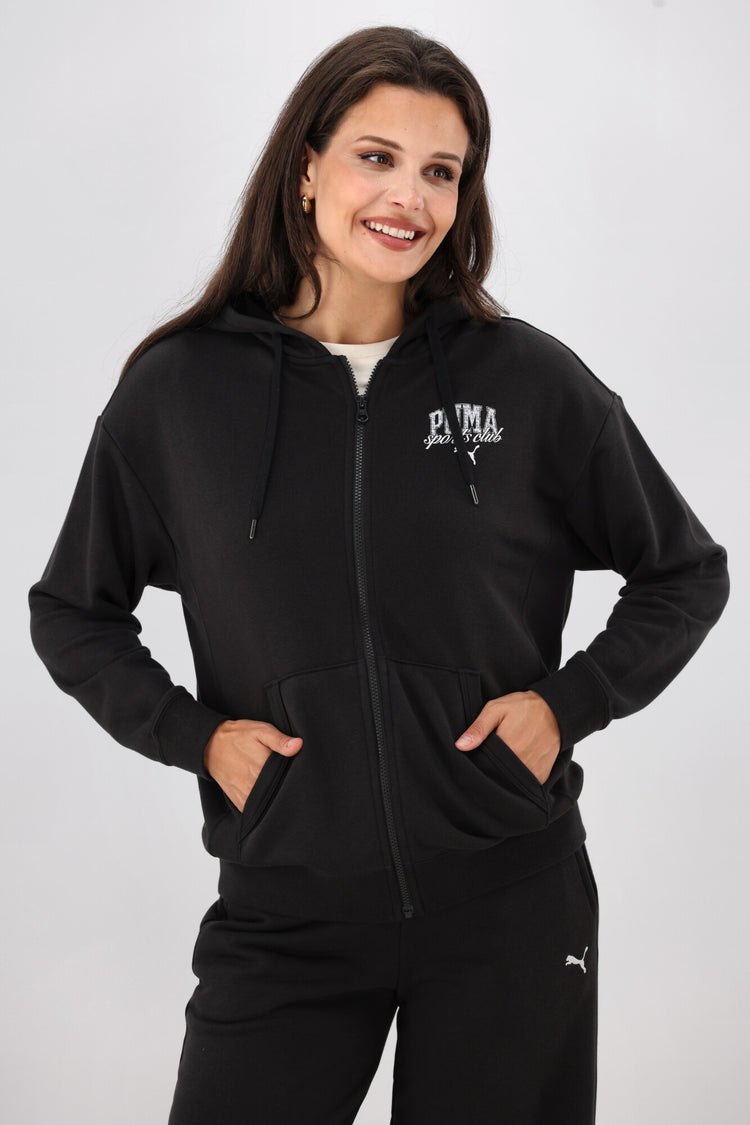 Puma CLASS Full- Zip Hoodie TR Black