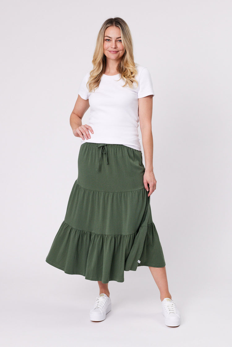 新品未使用　My weakness Skirt Jane グリーン Unbalanced Pleats Skirt(Green) | プレミアムゴルフウェア J