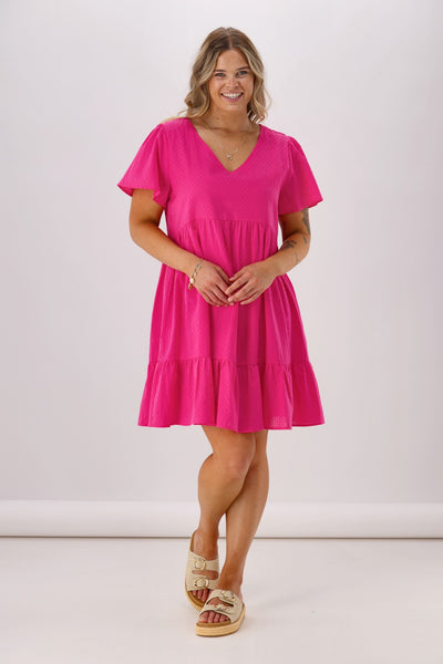 Https:/nz.pinterest.com Sunday Boho Hazel Dress Pink | Shine On NZ