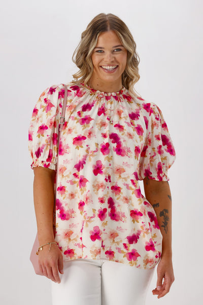 Sunday Boho Hazel Top Floral | Shine On NZ