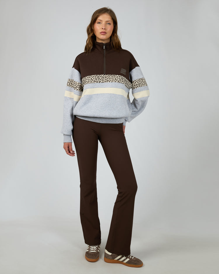 All About Eve Athletica Panel 1/4 Zip Multi | Shine On NZ