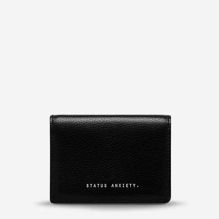 Status Anxiety Easy Does It Wallet Black | Shine On NZ