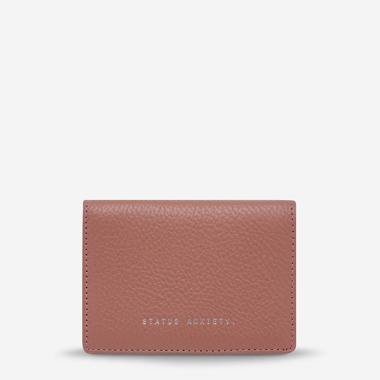 Status Anxiety Easy Does It Wallet Dusty Rose | Shine On NZ