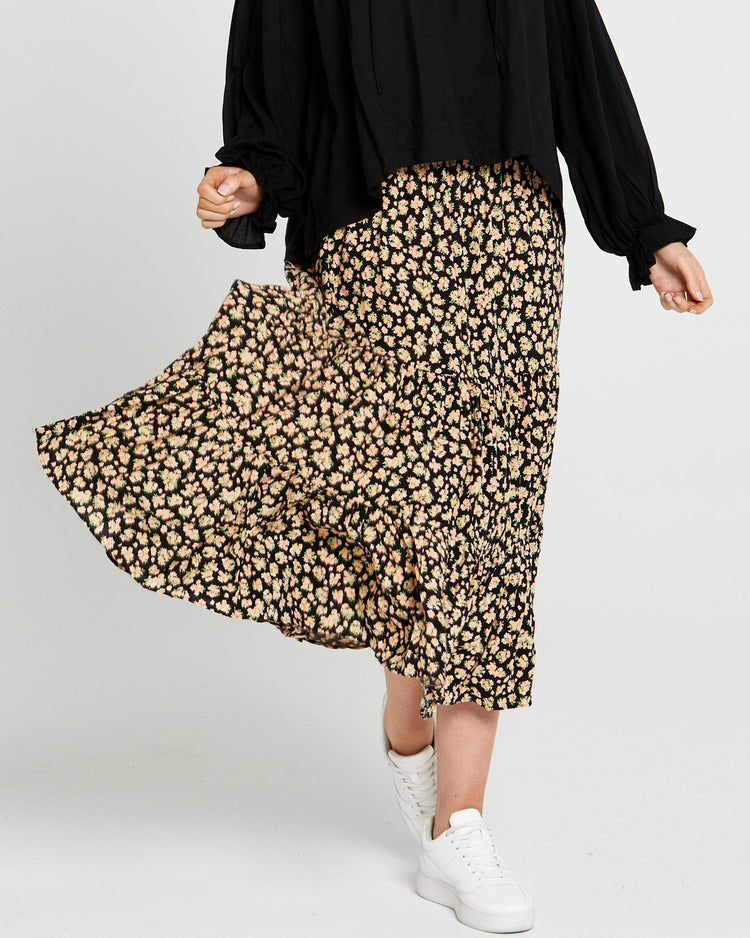 Leopard print midi skirt nz sale