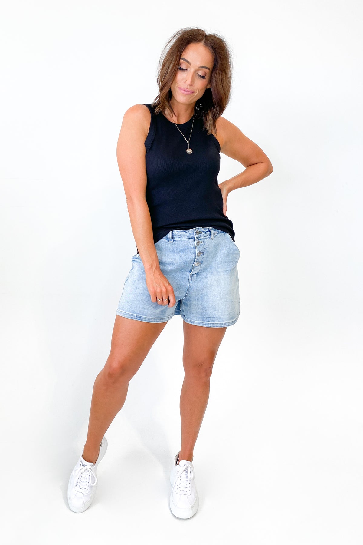 AS Colour Organic Rib Tank Black | Shine On NZ