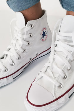 White converse high tops on sale womens