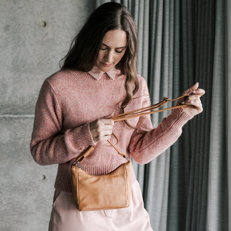 Tan 2025 handbag small