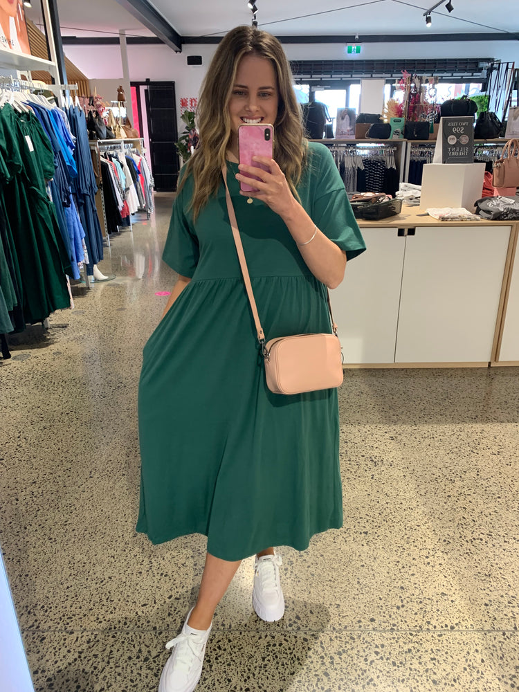 Silent Theory Till Summer Dress Green