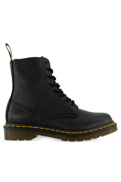 Dr Martens 1460 Pascal 8 Eye Boot Black Virginia Shine On NZ