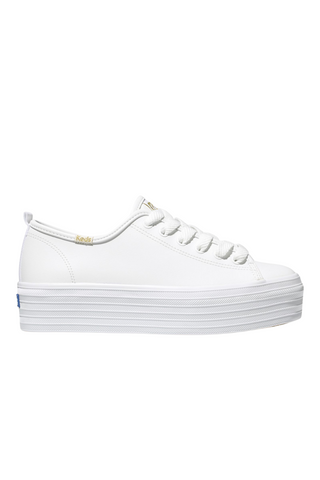 White 2025 keds platform