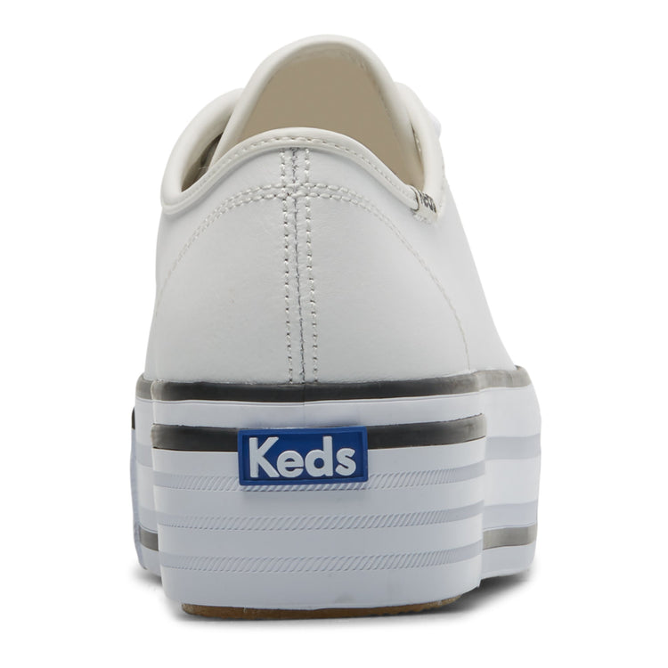 Keds triple cheap decker white leather