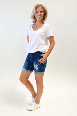 Wakee denim sales shorts