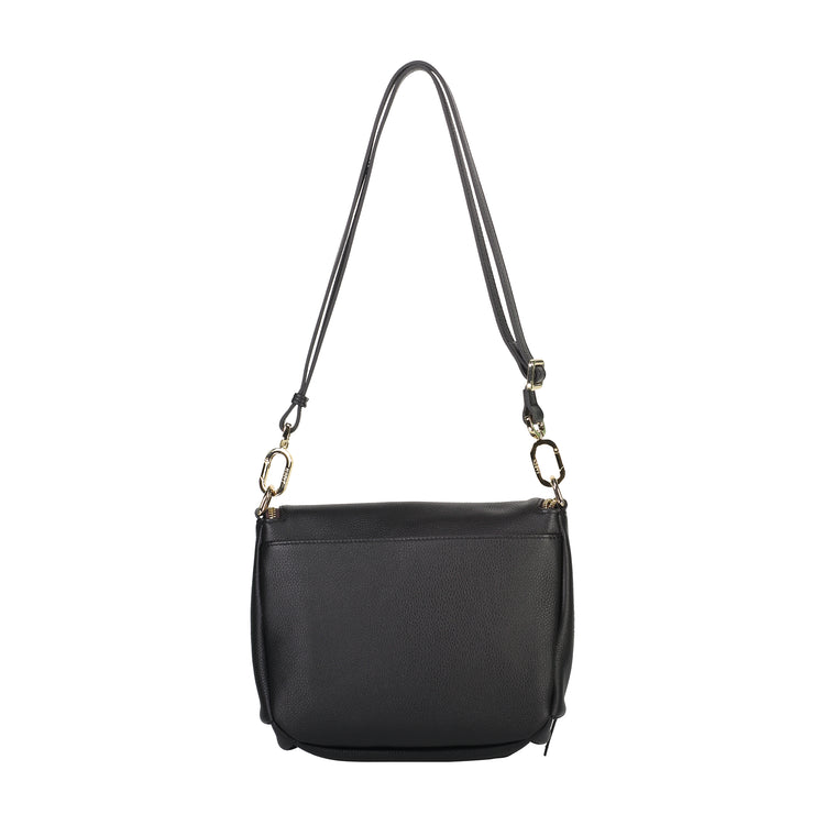 Saben Fifi Crossbody Bag Black Shine On NZ