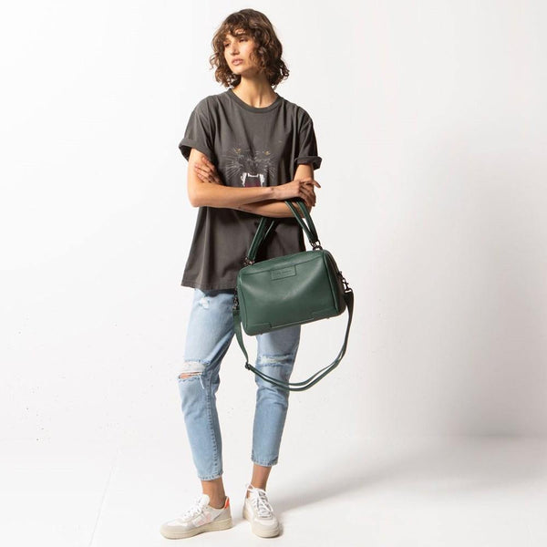 Status Anxiety Don't Ask Bag Green Shine On NZ