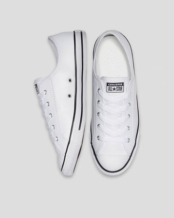 White leather converse size 5 online